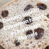 Cinnamon Raisin Sourdough Bagels (6 Pack)