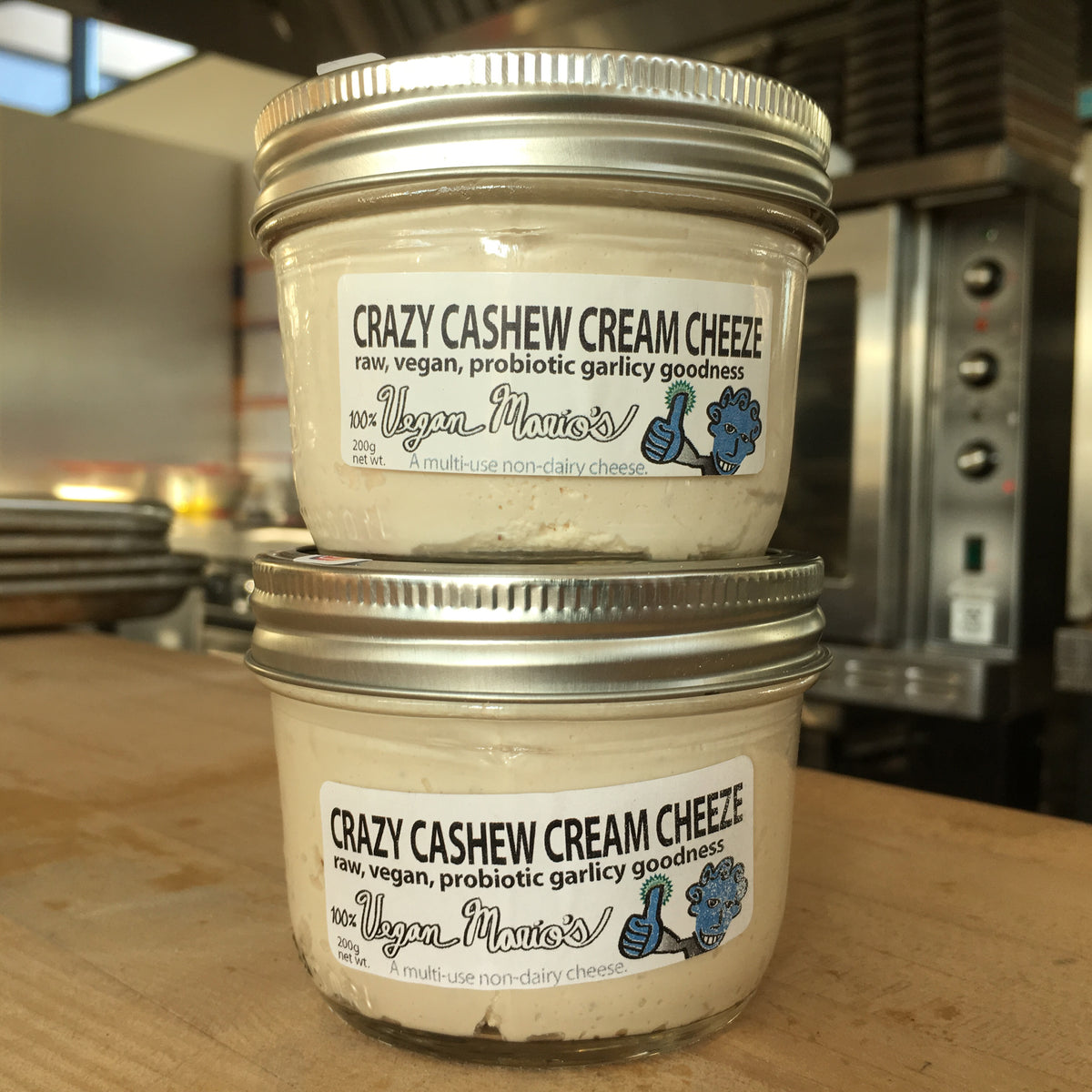 CraZy Cashew Cream CheeZe - Probiotic Cream CheeZe (2 JARS) – 100
