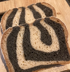 CraZy Chocolate Charcoal SWIRL Loaf